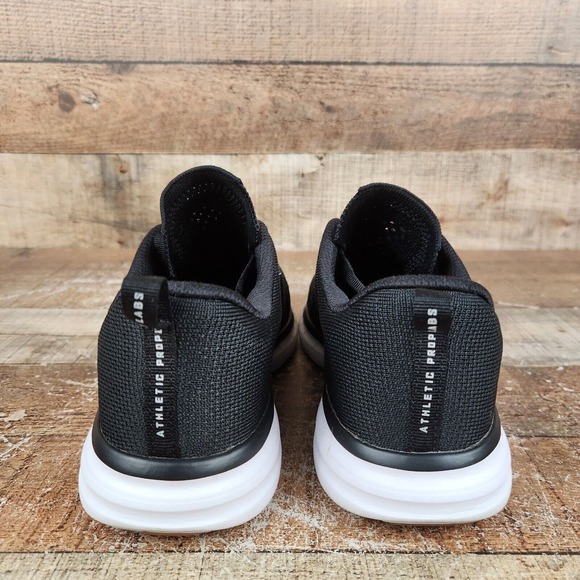 APL TechLoom PRO Womens Sz 10.5 Black Knit Athletic Classic Running Sneaker Shoe - Picture 5 of 10